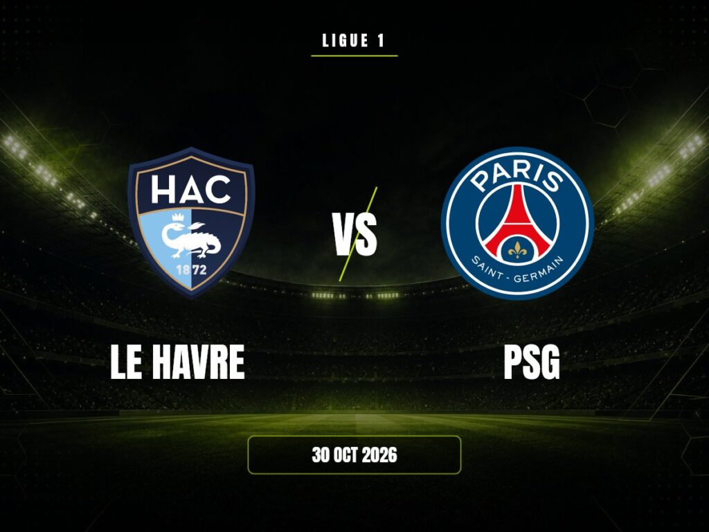 Le Havre contra PSG, Ligue 1