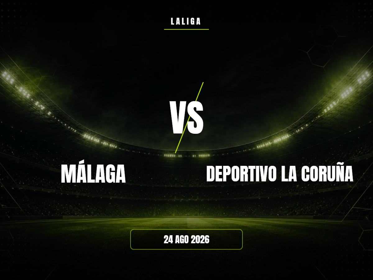 Málaga contra Deportivo La Coruña, LaLiga