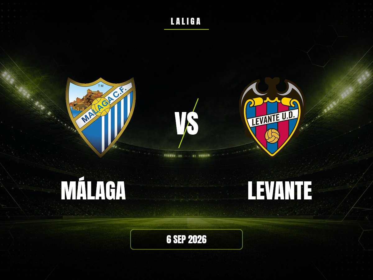 Málaga vs Levante: Pronóstico, Cuotas y Apuestas | LaLiga Málaga contra Levante, LaLiga