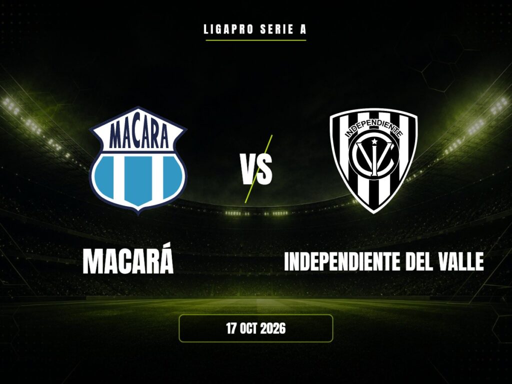 Macará contra Independiente Del Valle, LigaPro Serie A