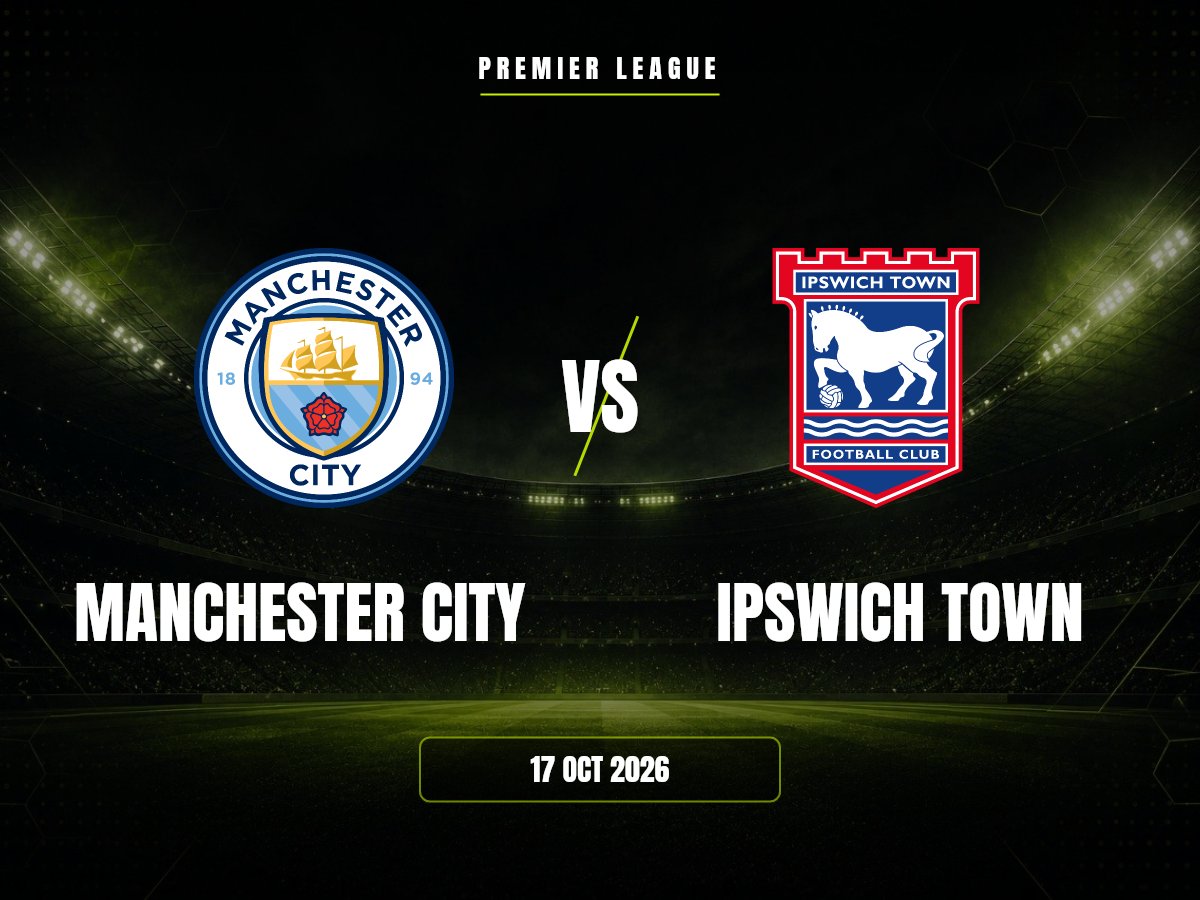 Manchester City contra Ipswich Town, Premier League