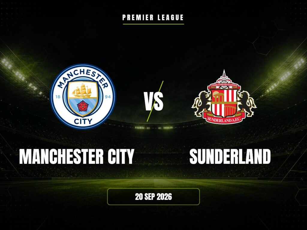 Manchester City vs Sunderland: dónde ver, horario y canal | Premier League Manchester City contra Sunderland, Premier League