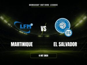 Martinique vs El Salvador: dónde ver, horario y canal | CONCACAF Nations League