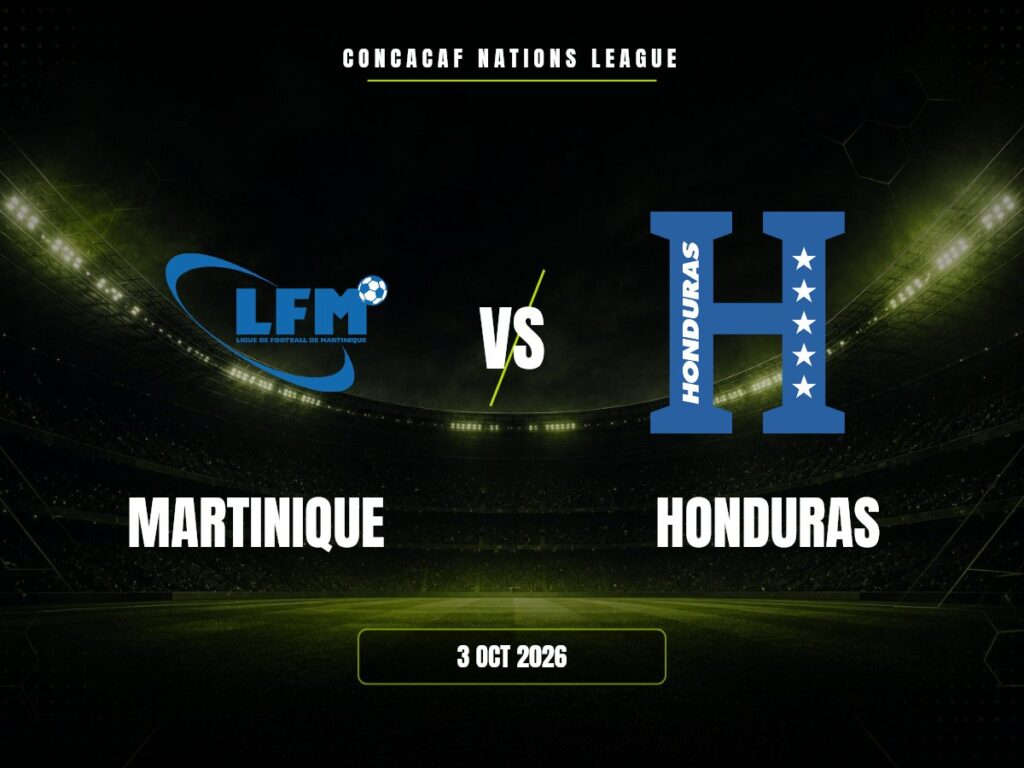 Martinique contra Honduras, CONCACAF Nations League