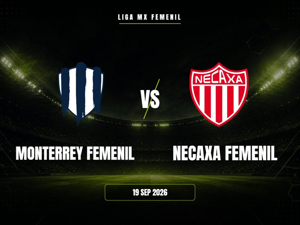 Monterrey Femenil contra Necaxa Femenil, Liga MX Femenil