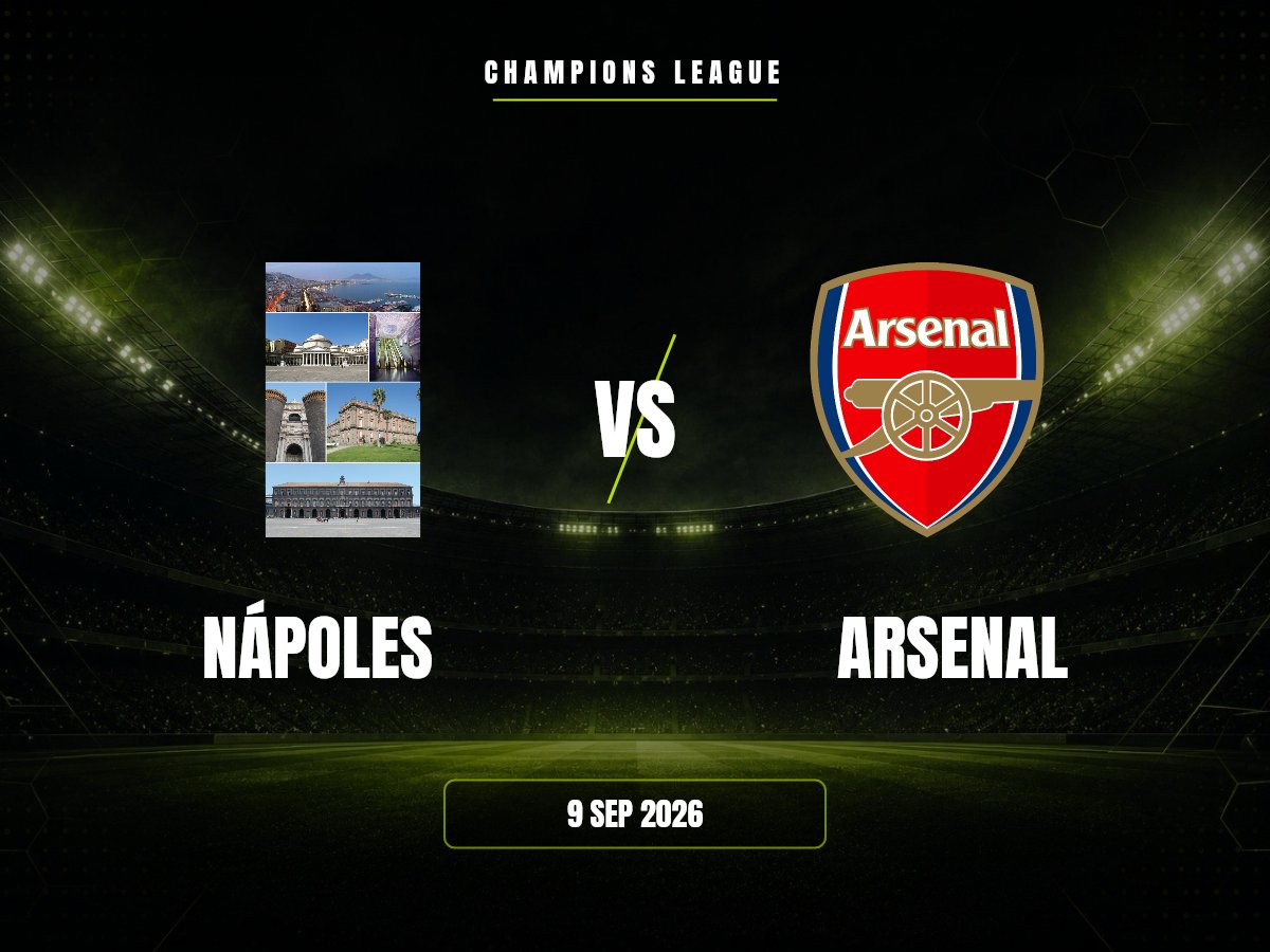 Nápoles contra Arsenal, Champions League