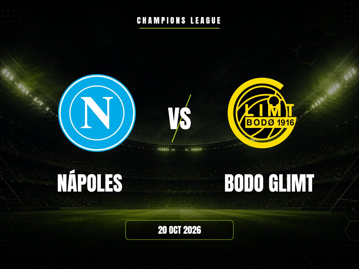 Nápoles contra Bodo Glimt, Champions League