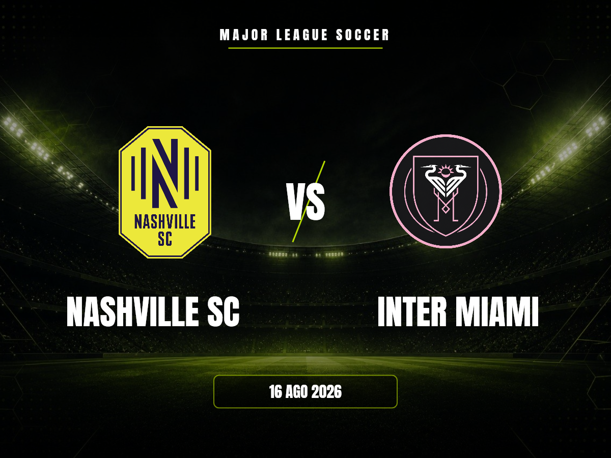 Nashville SC contra Inter Miami, Major League Soccer