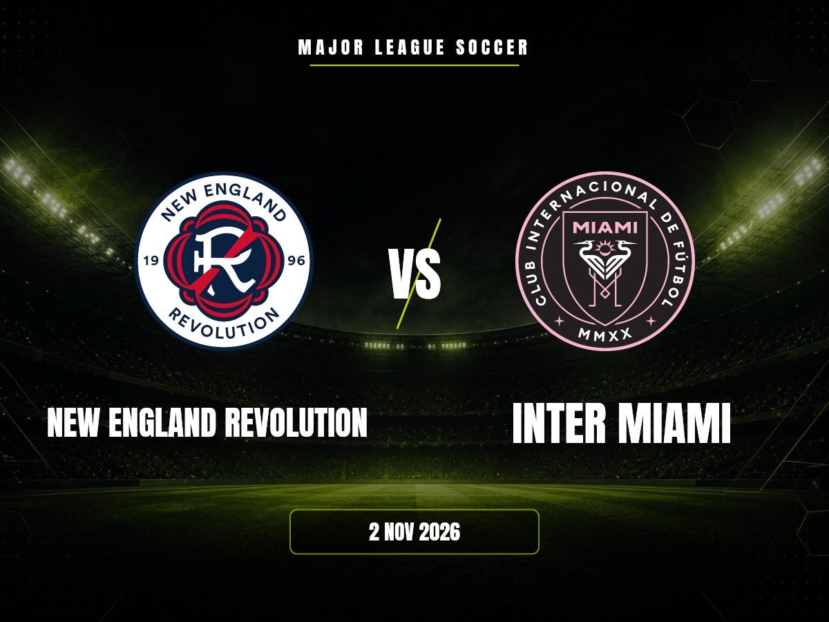 New England vs Inter Miami: Pronóstico, Cuotas y Apuestas | MLS New England Revolution contra Inter Miami, Major League Soccer