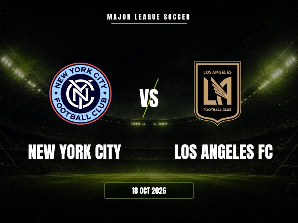 New York City contra Los Angeles FC, Major League Soccer