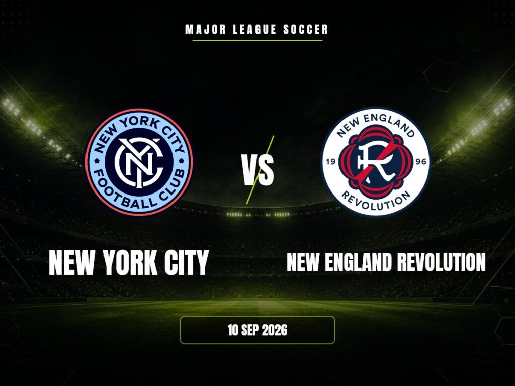New York City contra New England Revolution, Major League Soccer