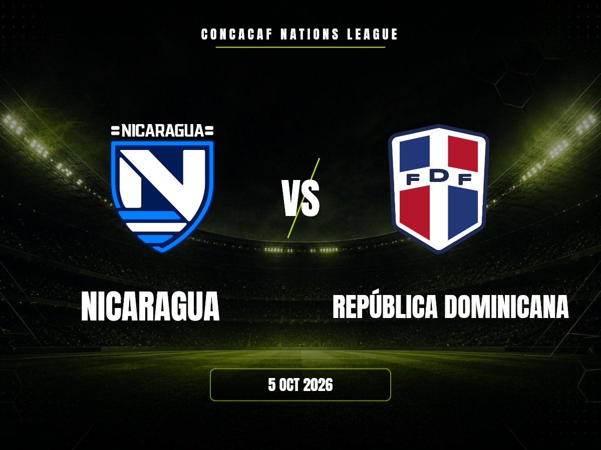 Nicaragua contra República Dominicana, CONCACAF Nations League