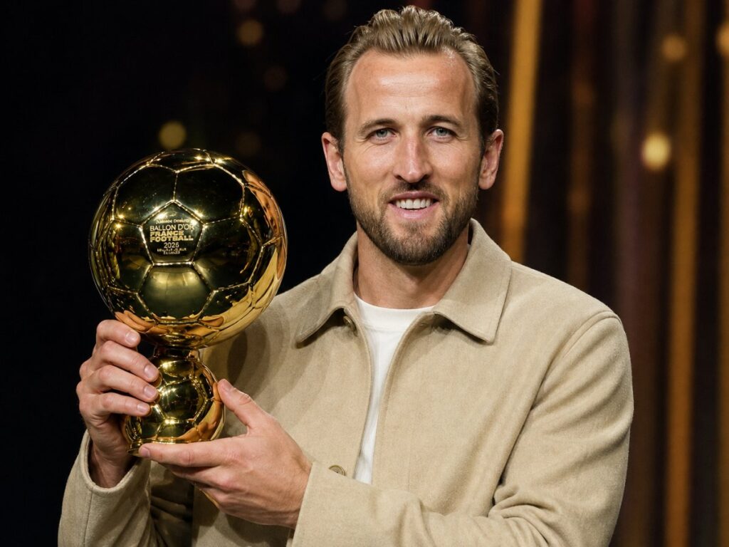 Harry Kane gana el Balón de Oro 2026: todos los ganadores de la gala