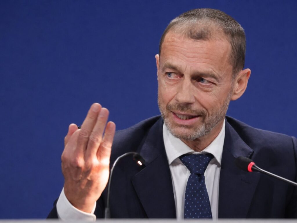 Ceferin advierte a Italia: la Eurocopa 2032 peligra por la política