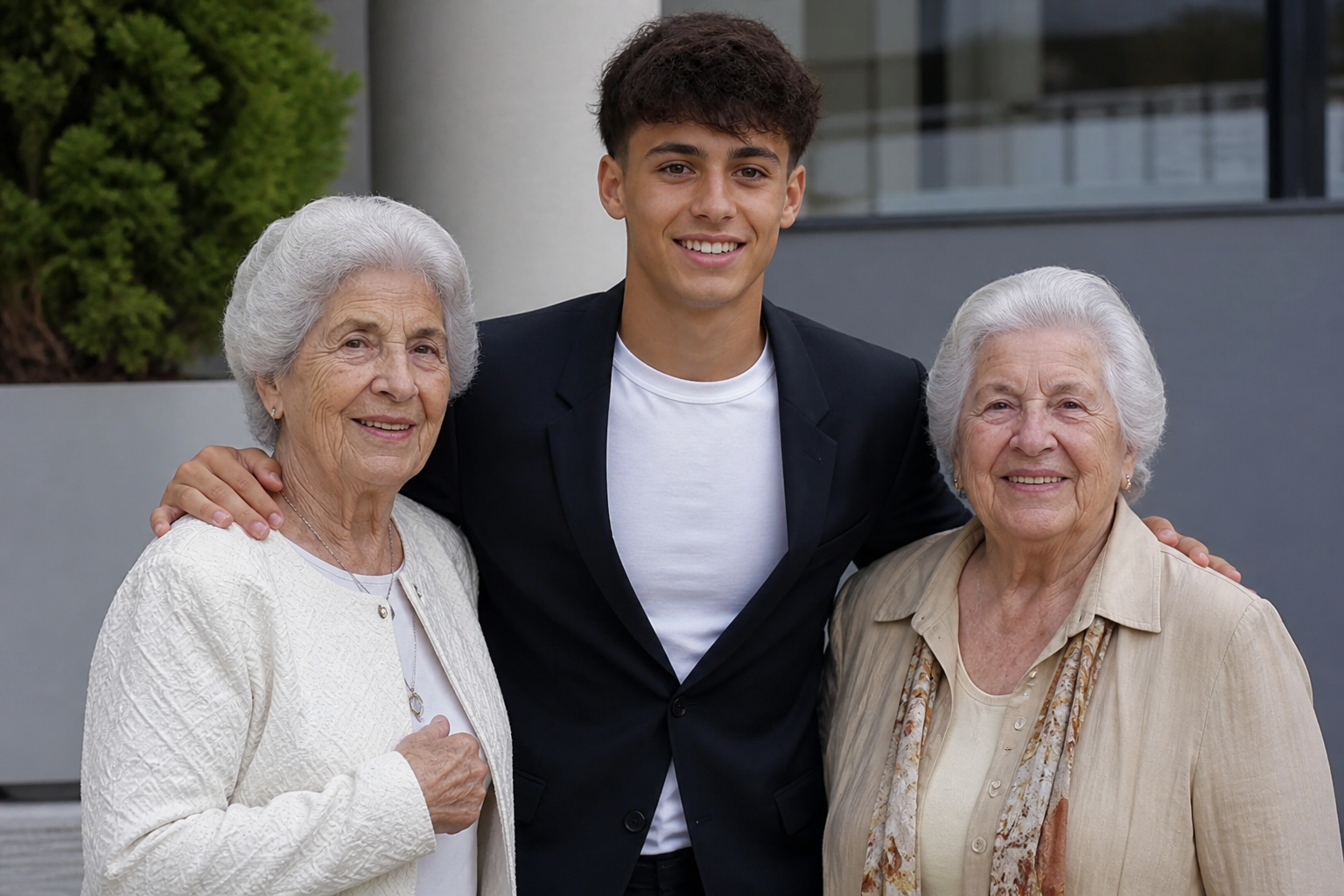 Carlos Espí ficha por el Real Madrid: presentación con sus abuelas