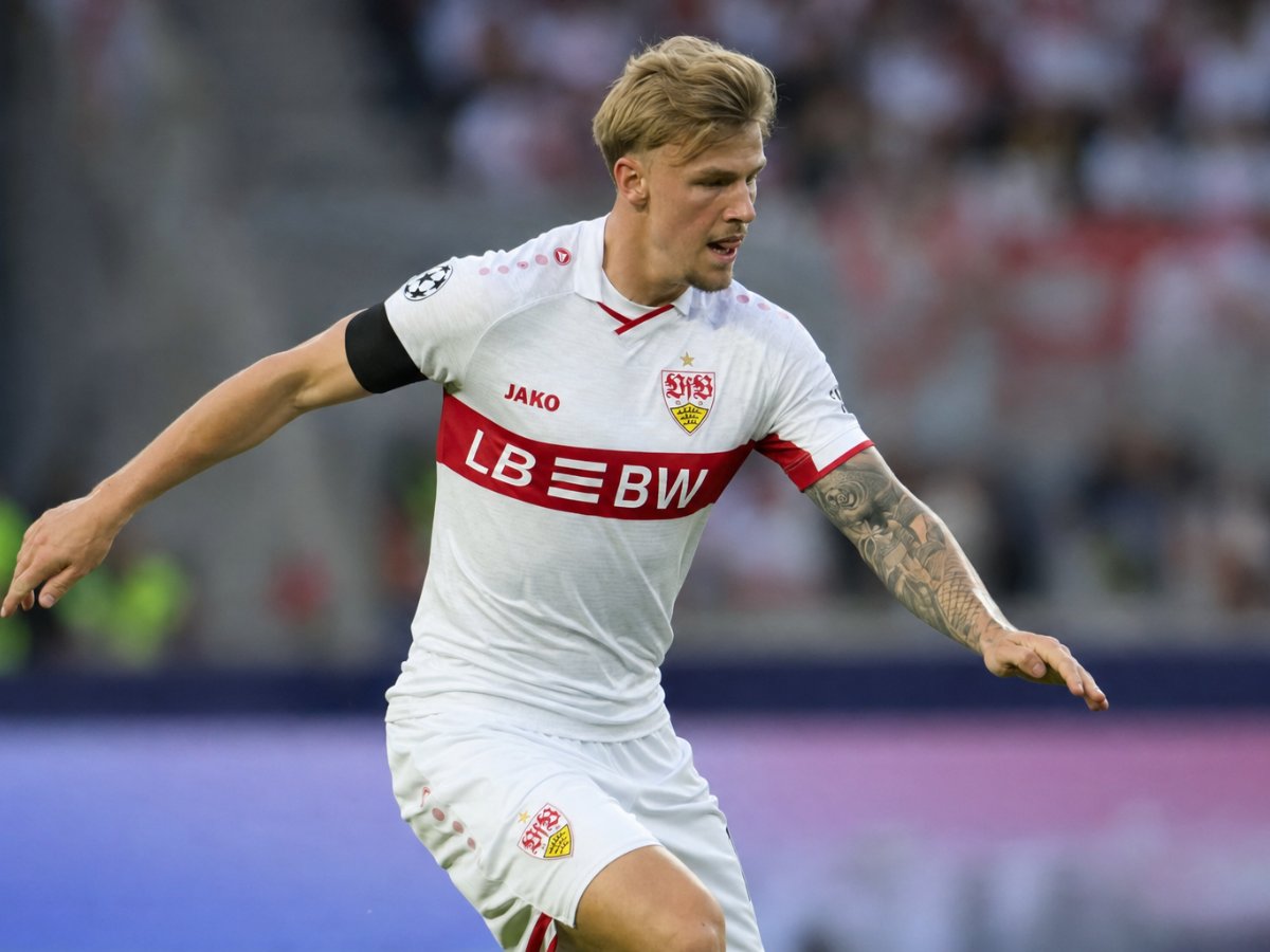 Barça y Real Madrid se fijan en Finn Jeltsch, la joya del Stuttgart Barça y Real Madrid se fijan en Finn Jeltsch, la joya del Stuttgart