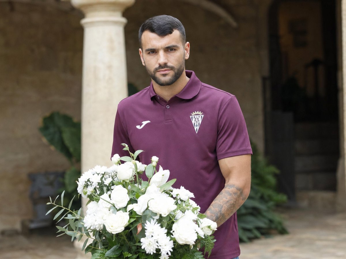 El Córdoba CF cumple con la tradición antes de visitar al Sabadell El Córdoba CF cumple con la tradición antes de visitar al Sabadell
