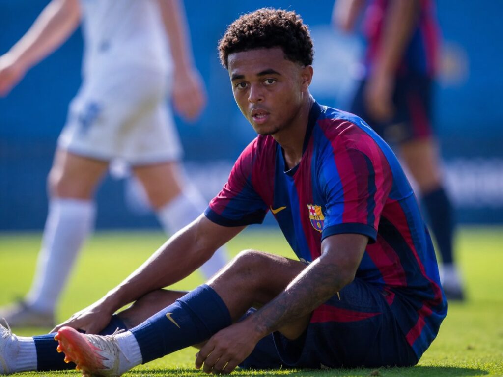 Shane Kluivert, dos meses de baja: la lesión que frena al canterano culé