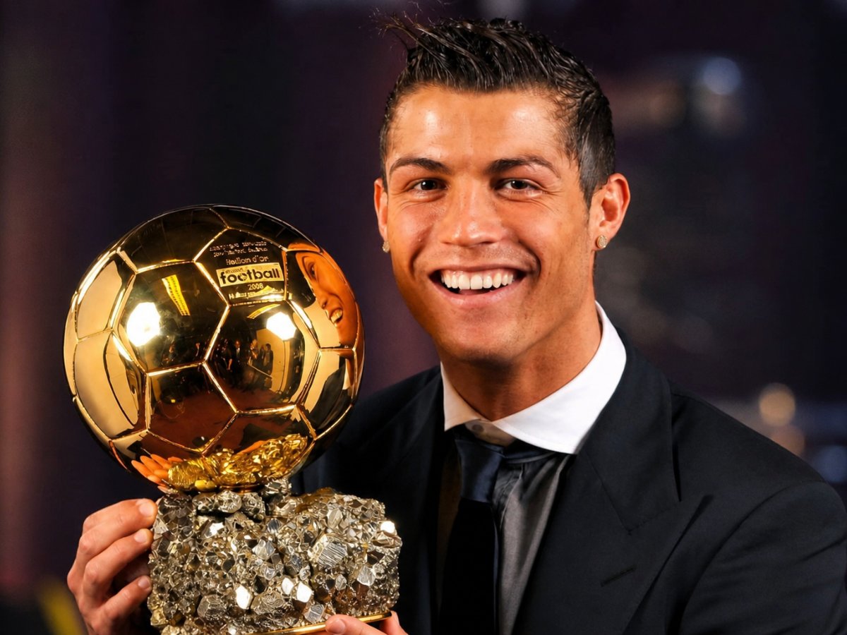 El Cristiano Ronaldo de 2008, elegido mejor Balón de Oro de la historia El Cristiano Ronaldo de 2008, elegido mejor Balón de Oro de la historia