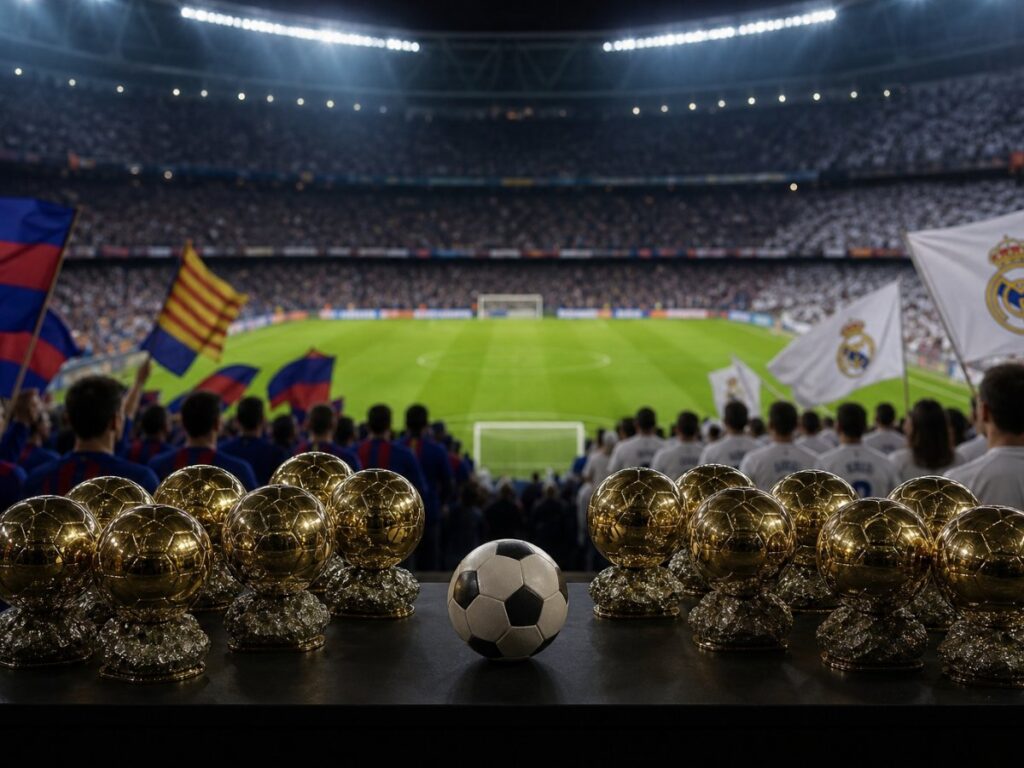 Cuántos Balones de Oro tienen Messi y Cristiano Ronaldo: el recuento final