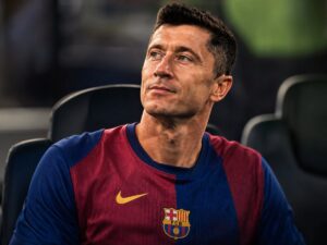 La triste reacción del hermano de Lamine Yamal por Lewandowski