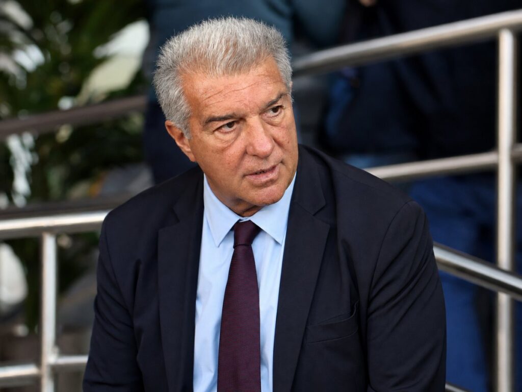 Joan Laporta presume de juego: Joan Laporta presume de juego: