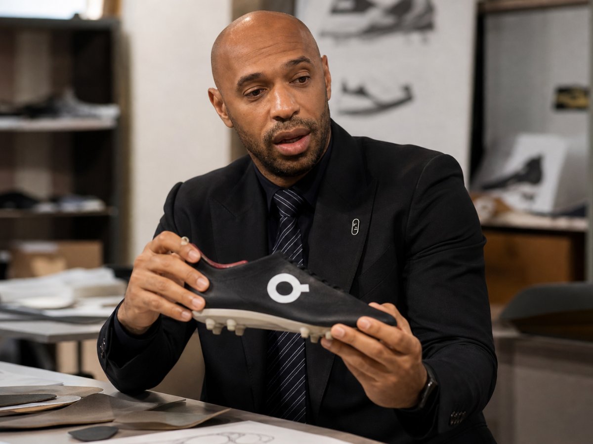 Thierry Henry diseña botas para futbolistas junto a On y el Barça