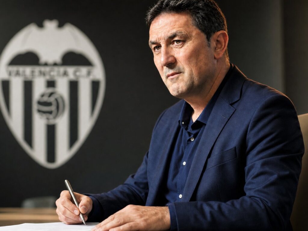 Braulio Vázquez regresa al Valencia como nuevo director deportivo