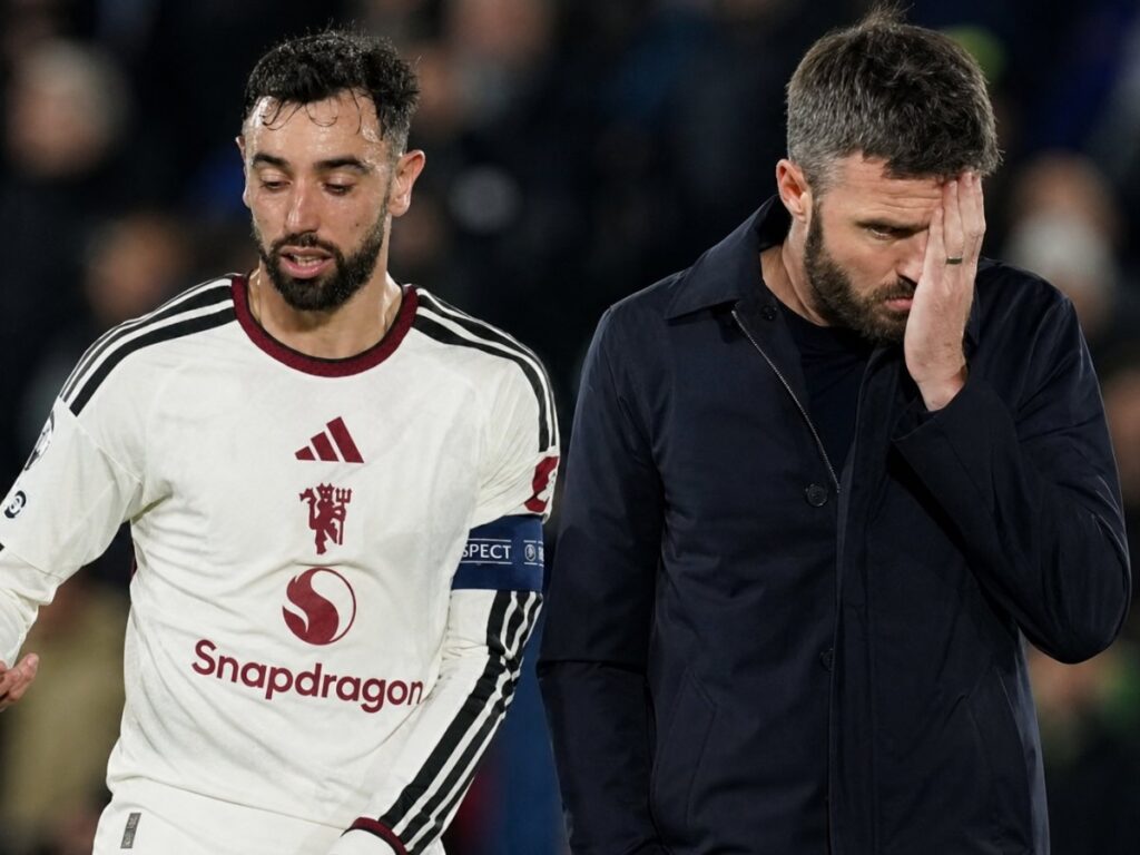 Guerra abierta en el United: Bruno Fernandes y Carrick se enfrentan