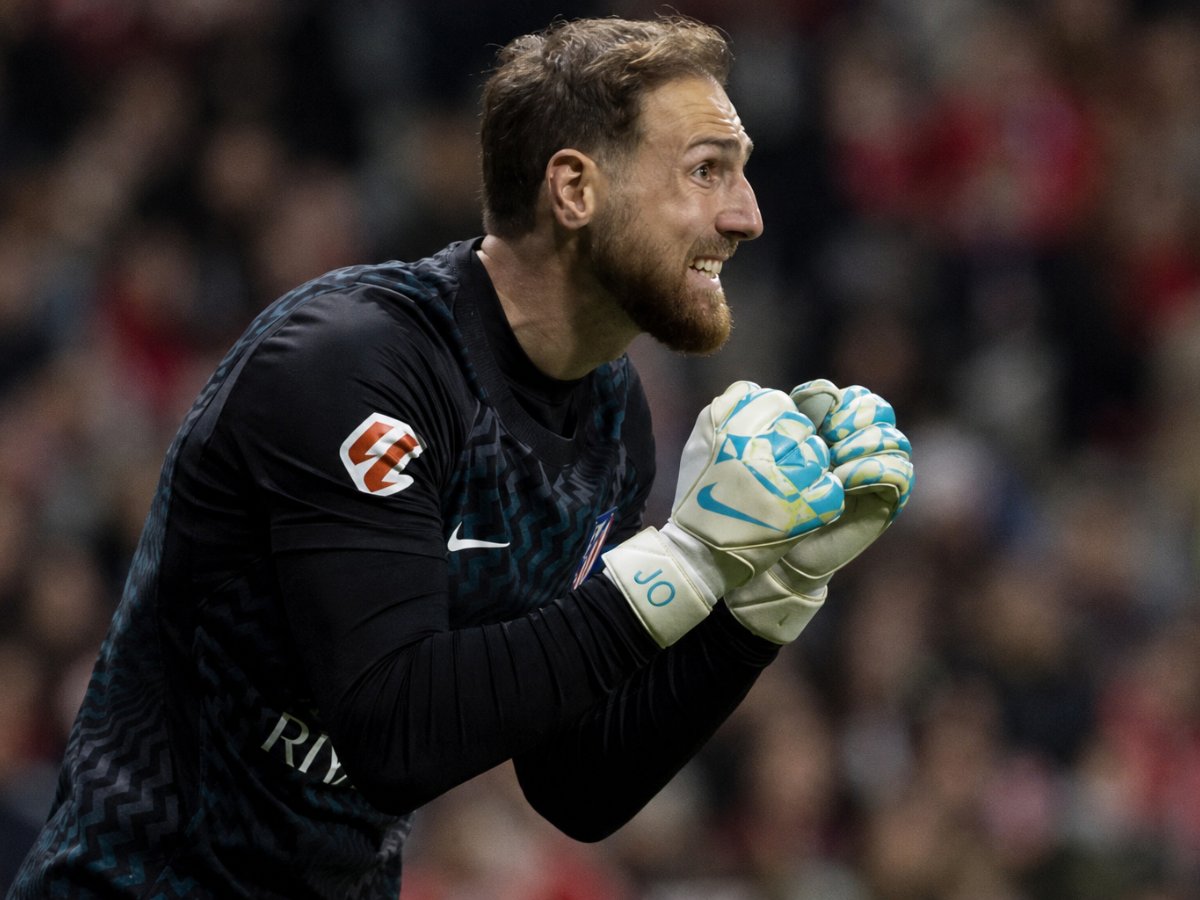 Oblak roza su séptimo Zamora y firma la sexta victoria del Atlético