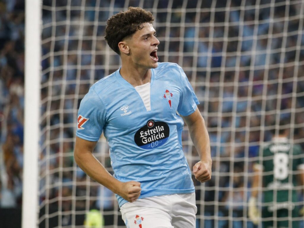 Goleada histórica del Celta ante el Racing con doblete de Pablo Durán Goleada histórica del Celta ante el Racing con doblete de Pablo Durán