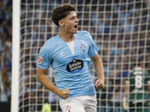 Goleada histórica del Celta ante el Racing con doblete de Pablo Durán