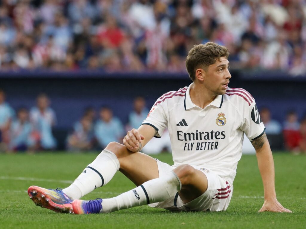 Fede Valverde se lesiona y el Real Madrid pierde su gran motor