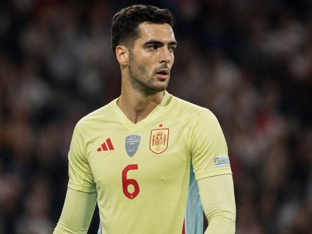 La película del Croacia - España: Mikel Merino de superhéroe