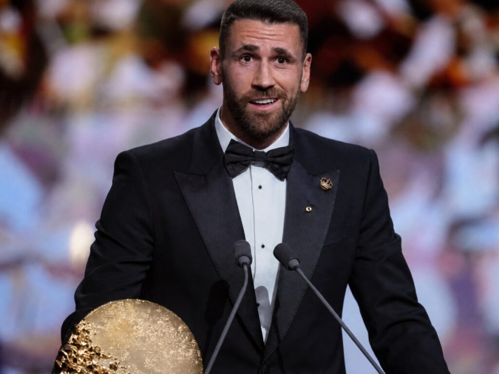 Unai Simón, mejor portero del mundo: emocionante discurso en el Balón de Oro