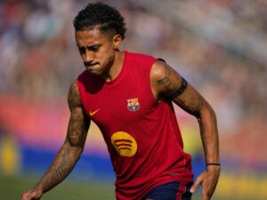 Raphinha, seria duda frente al Getafe: Flick activa el plan B
