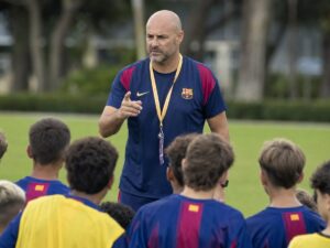 El emocionante discurso de Jordi Pérez en el Barça sub-13 de Orlando