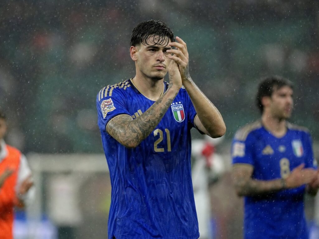 Goleada de Italia a Turquía (1-4) en la Nations League