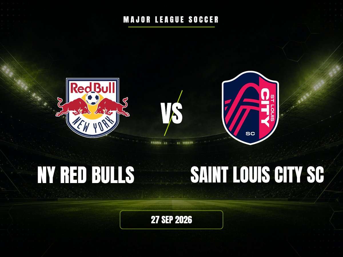 NY Red Bulls contra Saint Louis City SC, Major League Soccer