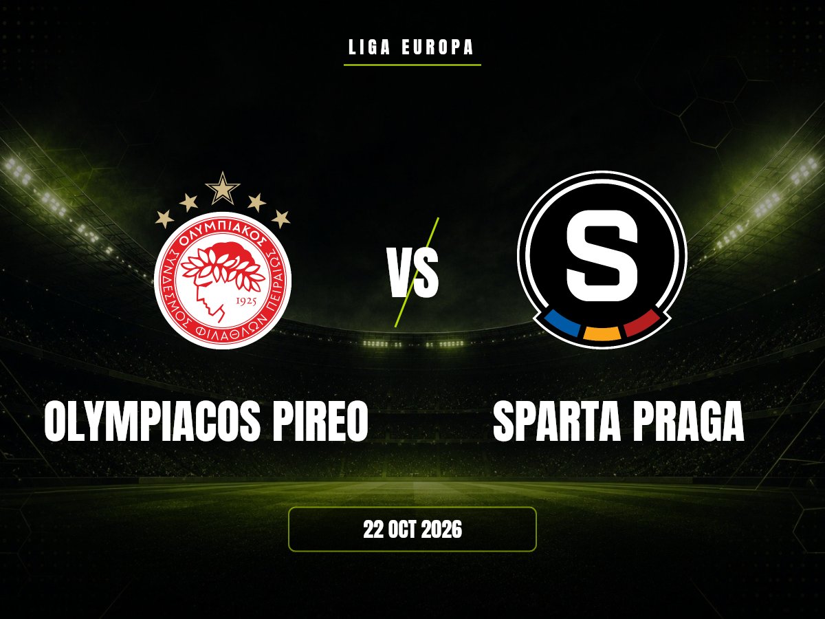 Olympiacos vs Sparta Praga: Pronóstico, Cuotas y Apuestas | Europa League Olympiacos Pireo contra Sparta Praga, Liga Europa