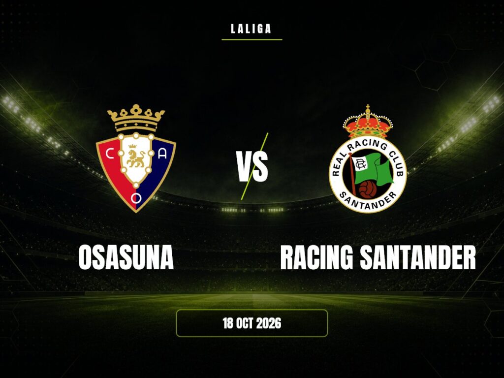 Osasuna contra Racing Santander, LaLiga