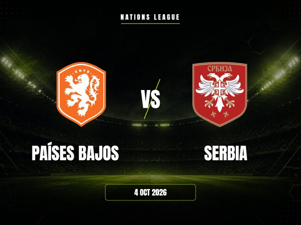 Países Bajos contra Serbia, Nations League
