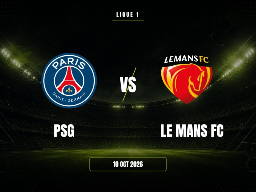 PSG contra Le Mans FC, Ligue 1