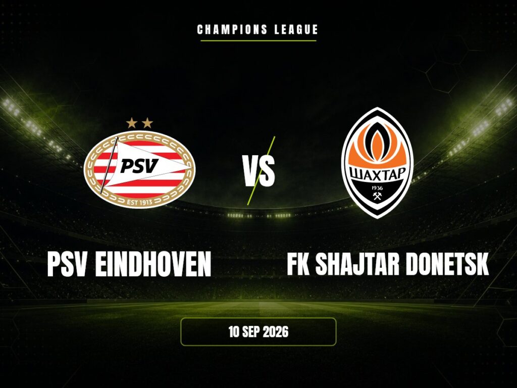 PSV Eindhoven vs FK Shajtar Donetsk: dónde ver, horario y canal | Champions League PSV Eindhoven contra FK Shajtar Donetsk, Champions League