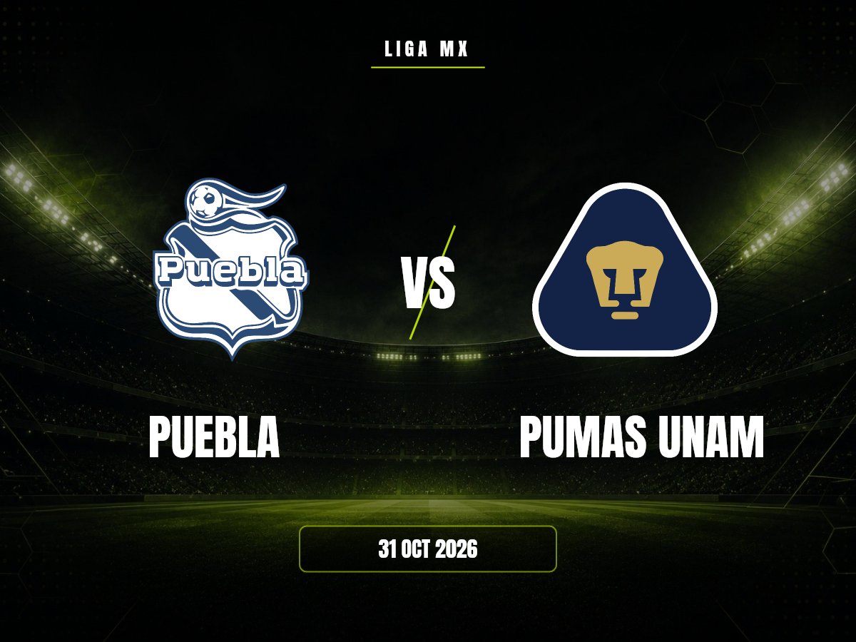 Puebla contra Pumas UNAM, Liga MX
