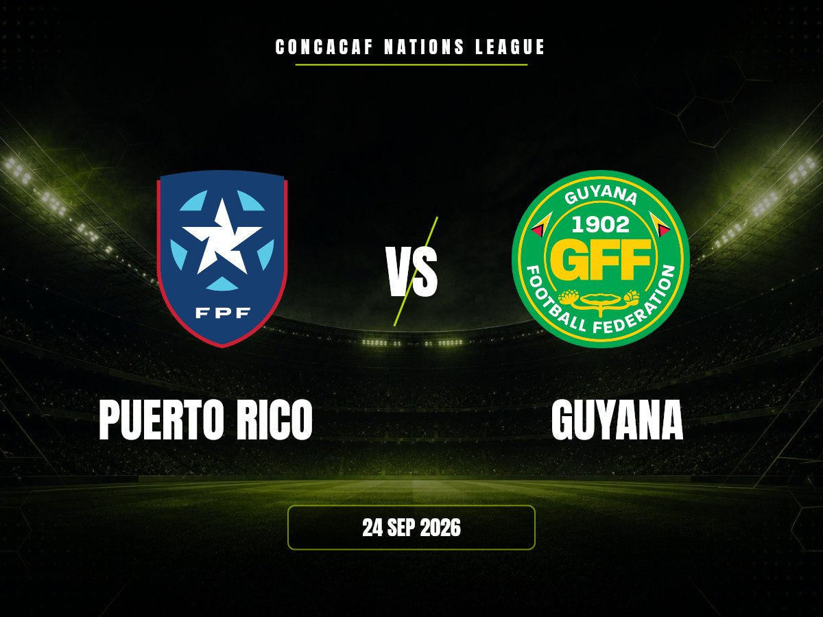 Puerto Rico vs Guyana: Pronóstico, Cuotas y Apuestas | CNL Puerto Rico contra Guyana, CONCACAF Nations League