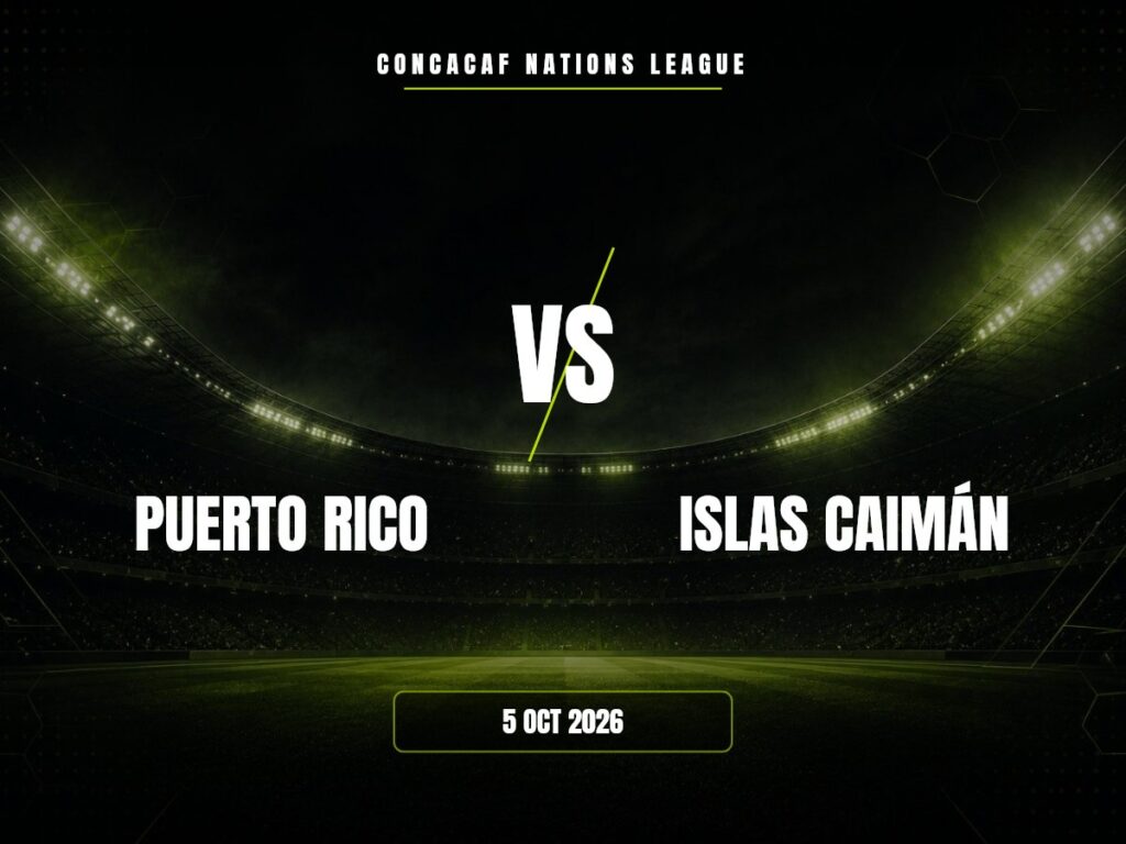 Puerto Rico contra Islas Caimán, CONCACAF Nations League