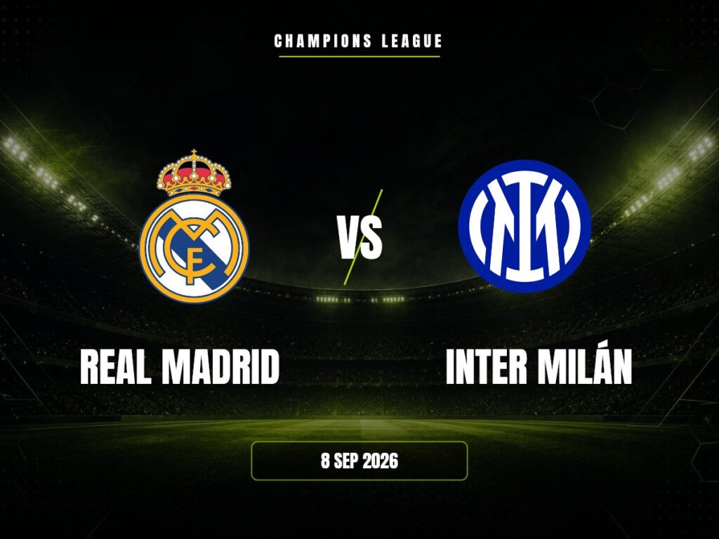 Real Madrid contra Inter Milán, Champions League