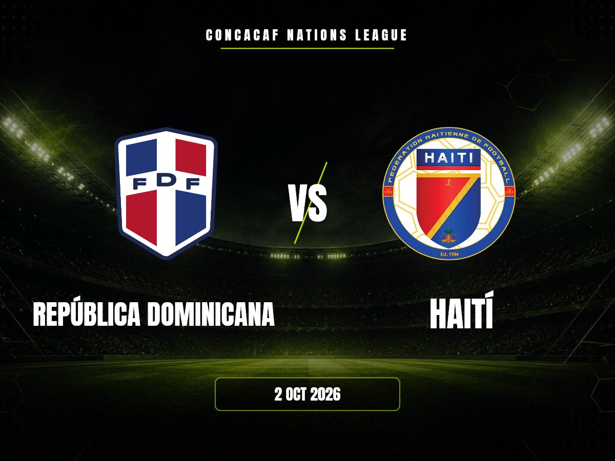 República Dominicana vs Haití: Pronóstico y Apuestas | Nations League República Dominicana contra Haití, CONCACAF Nations League