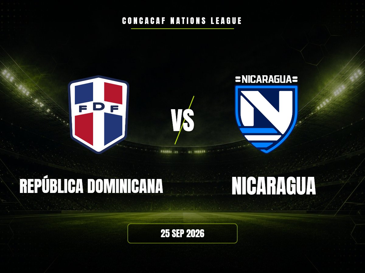 República Dominicana vs Nicaragua: Pronóstico | Nations League República Dominicana contra Nicaragua, CONCACAF Nations League